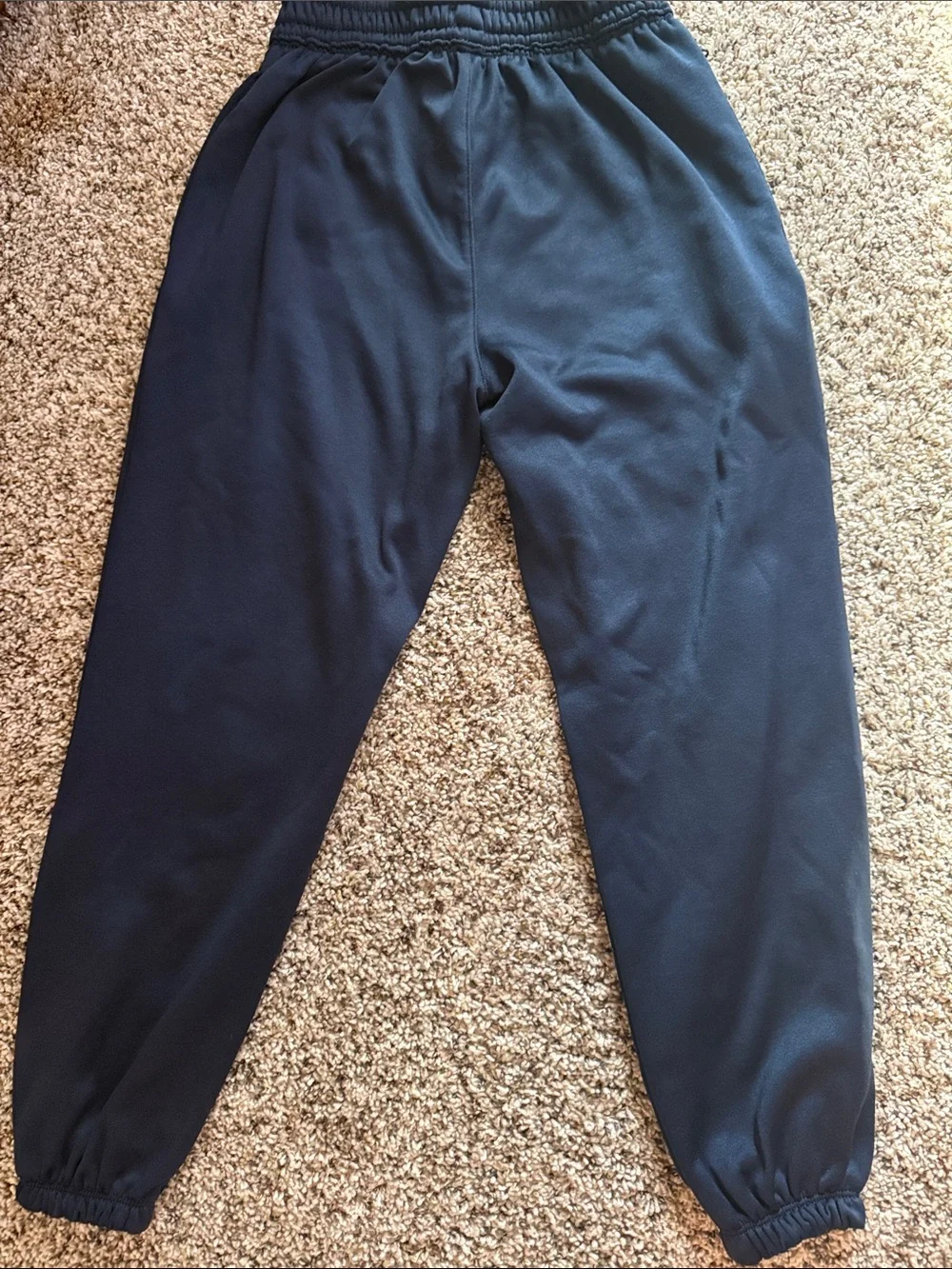 Nike Kids Navy Indiana Pacers Logo Joggers with Yellow Accents size small